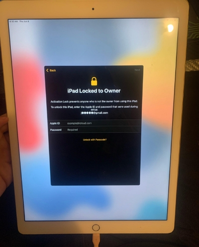 How iPad Locked To Owner Works 