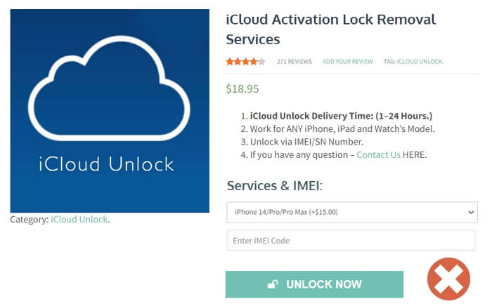 Online iCloud Lock Removal Service